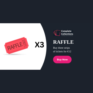 RAFFLE: THREE STRIPS €12