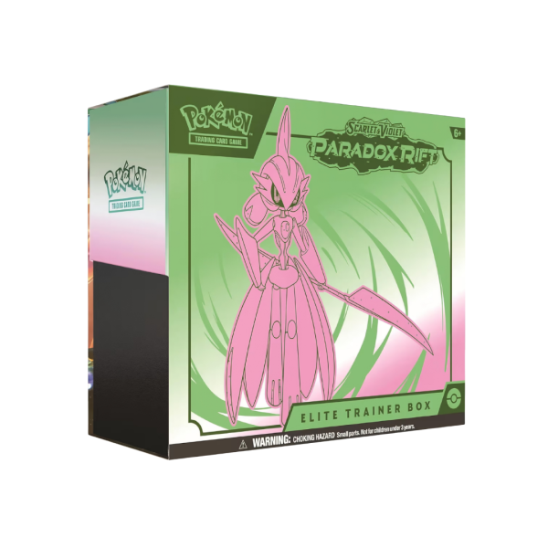 Pokémon Trading Card Game: Scarlet & Violet 4 - Paradox Rift Iron Valient Elite Trainer Box