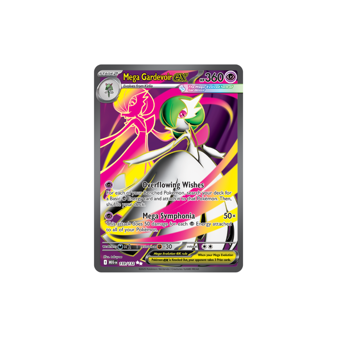 Mega Gardevoir EX 159/132 – Mega Evolution