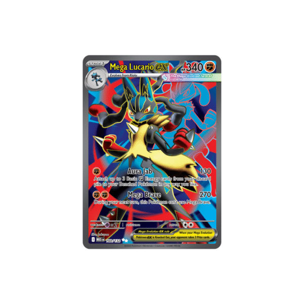 Mega Lucario EX 160/132 – Mega Evolution Ultra Rare
