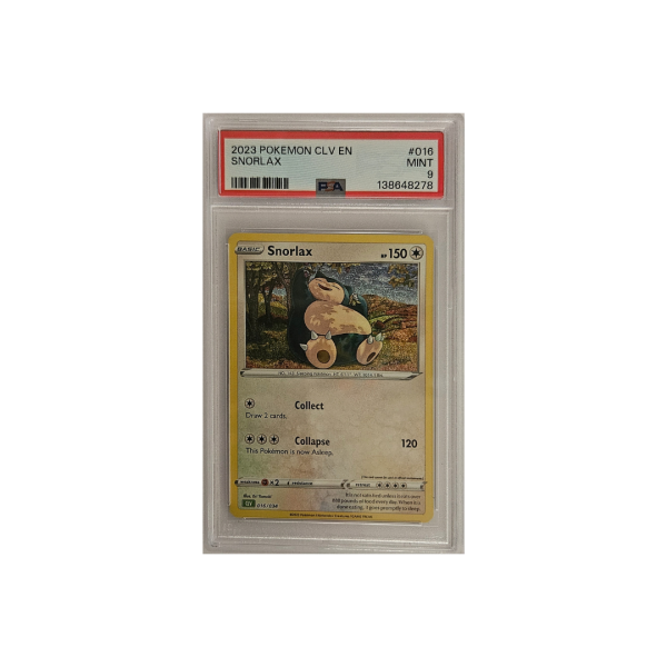 PSA 9 2023 Pokémon Snorlax