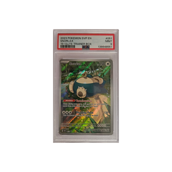 PSA 9 Snorlax