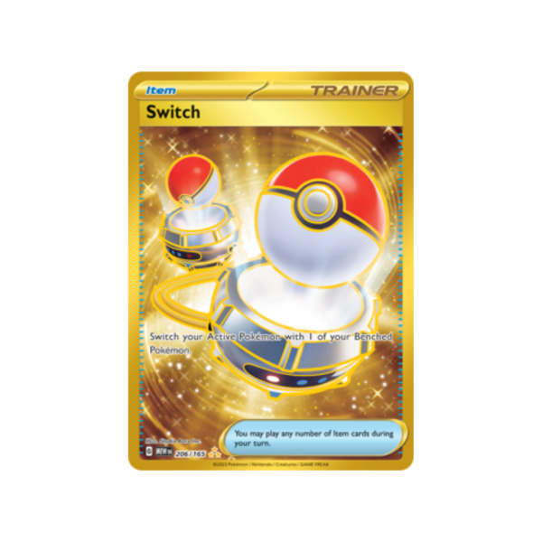 Trainer Switch 206/165 - Scarlet & Violet