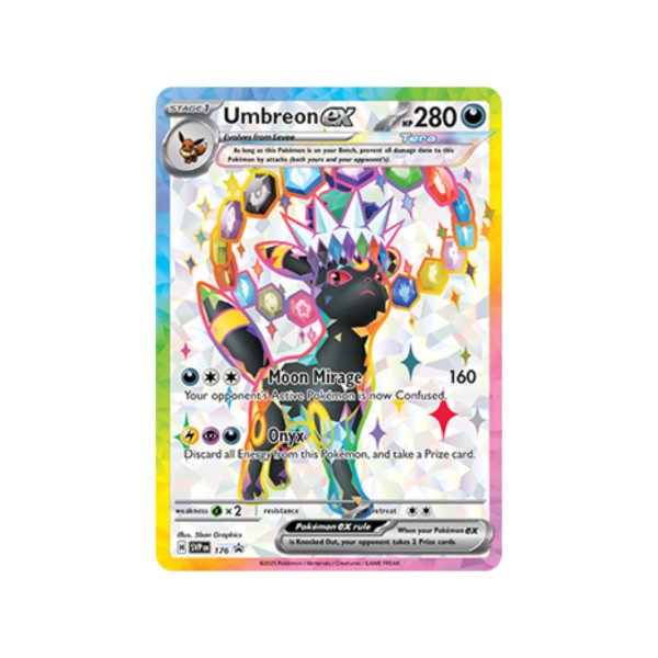Umbreon ex Black Star Promo 176 - Scarlet & Violet