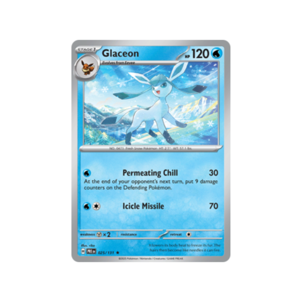 Glaceon 025/131 - S&V Prismatic Evolutions