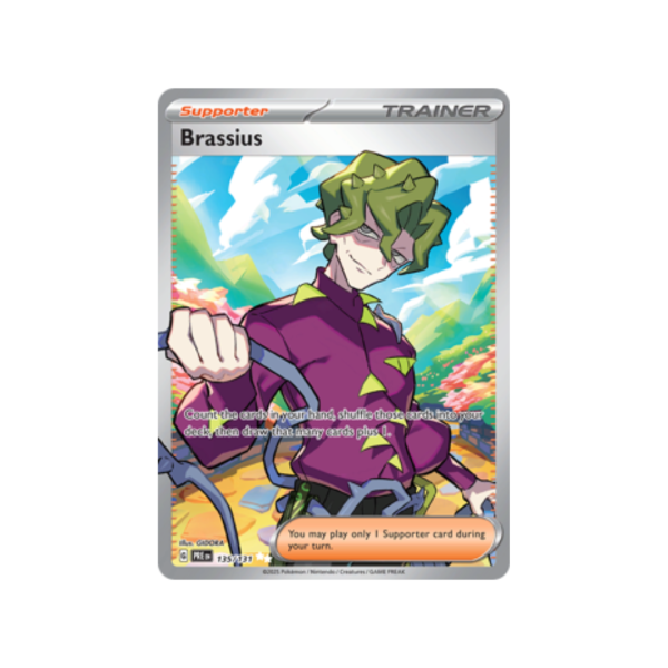Trainer Brassius 135/131 - S&V Prismatic Evolutions