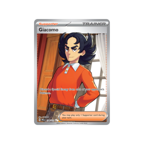 Trainer Giacomo 138/131 - S&V Prismatic Evolutions
