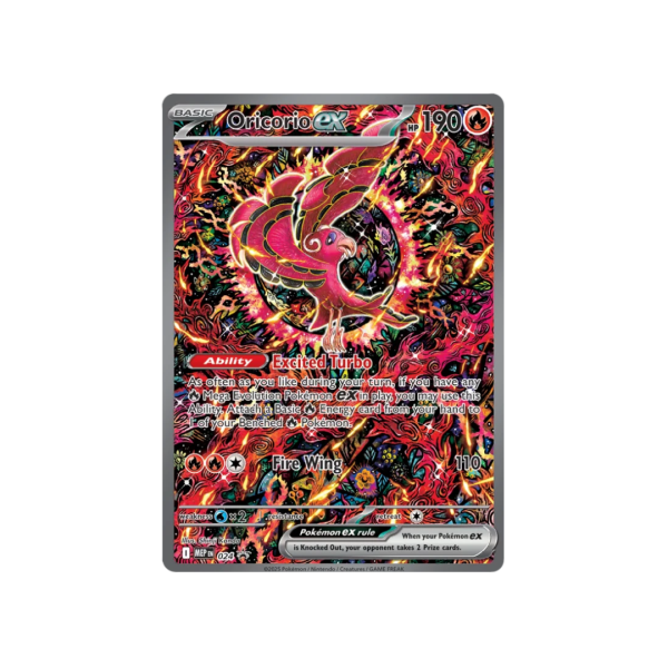 Oricorio ex 024 - Mega Evolutions Black Stra Promo