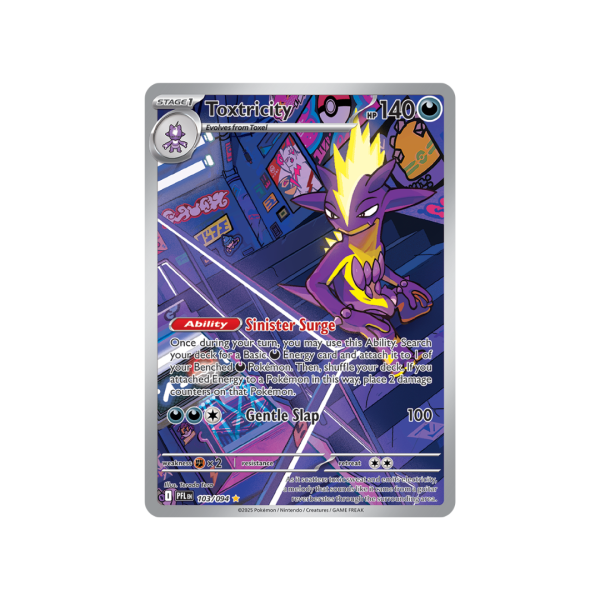 Toxtricity 103/094 - Mega Evolutions Phantasmal Flames