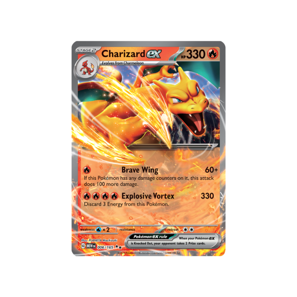 Charizard EX 006/165 - Scarlet & Violet 151