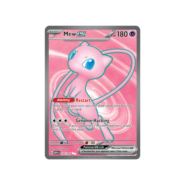Mew EX 193/165 - Scarlet & Violet 151
