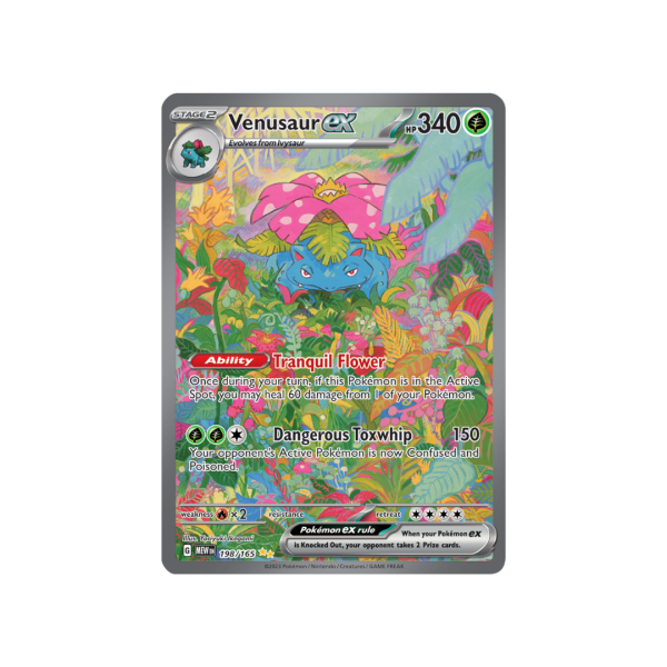 Venusaur EX 198/165 - Scarlet & Violet 151