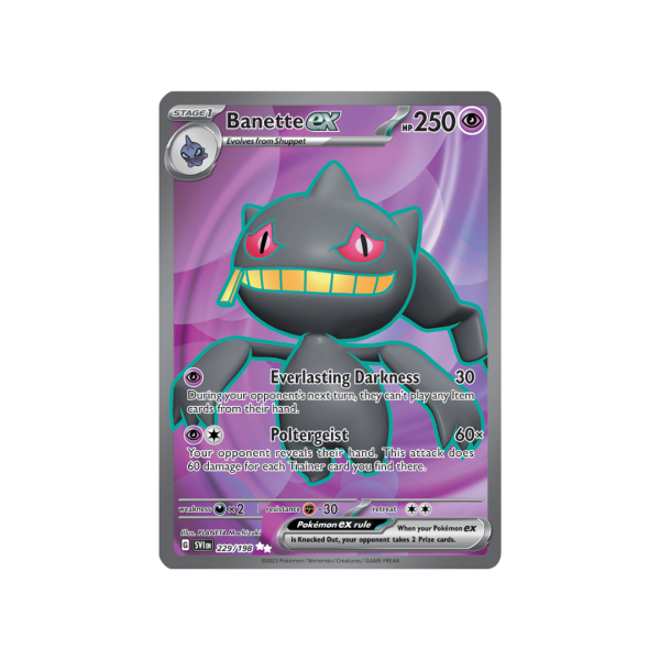 Banette EX 229/198 - Scarlet & Violet Base Set
