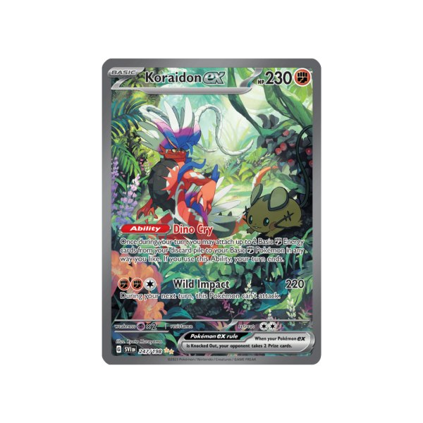 Koraidon ex 247/198 - Scarlet & Violet Base Set