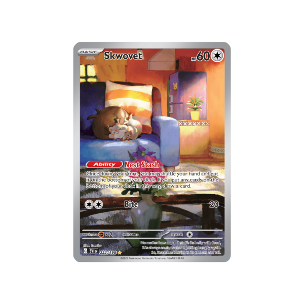 Skwovet 222/198 - Scarlet & Violet Base Set
