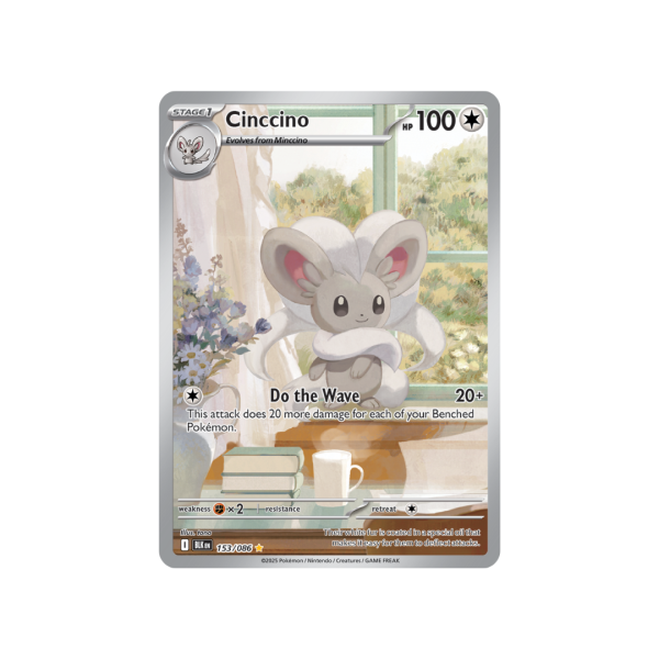 Cinccino 153/086 - Scarlet & Violet Black Bolt