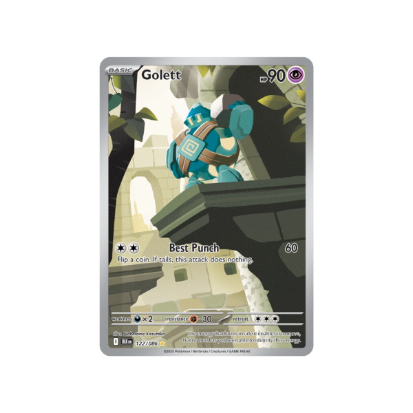 Golett 122/086 - Scarlet & Violet Black Bolt