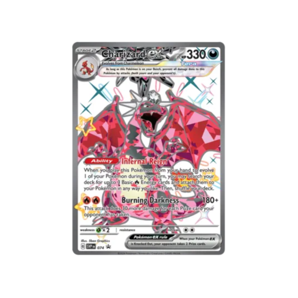 Charizard ex 074 - Scarlet & Violet Black Star Promo