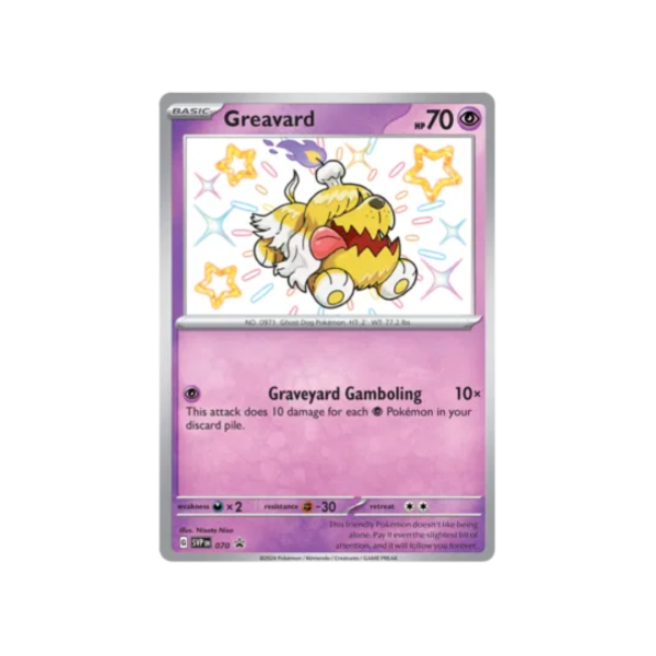 Greavard 070 - Scarlet & Violet Black Star Promo