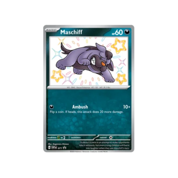 Maschiff 071 - Scarlet & Violet Black Star Promo