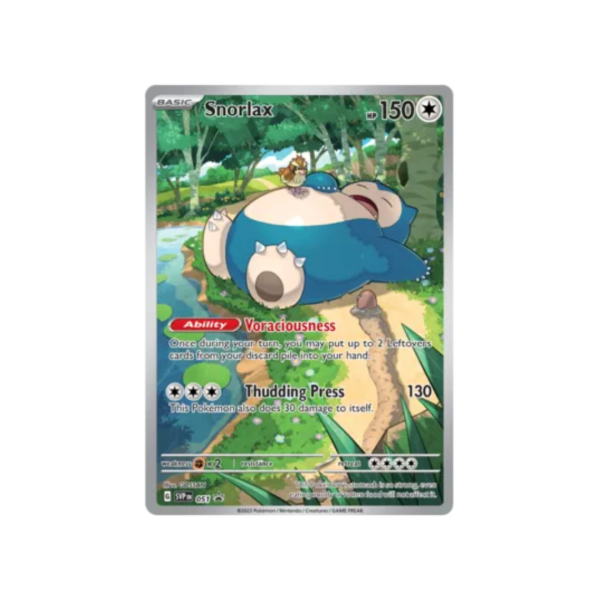Snorlax 051 - Scarlet & Violet Black Star Promo