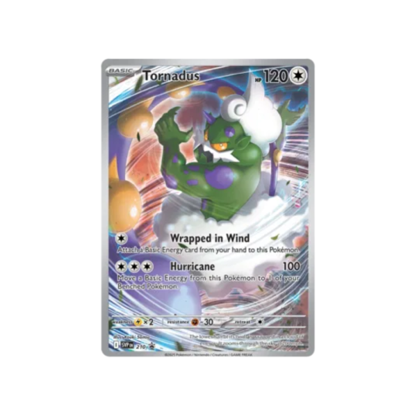 Tornadus 210 - Scarlet & Violet Black Star Promo