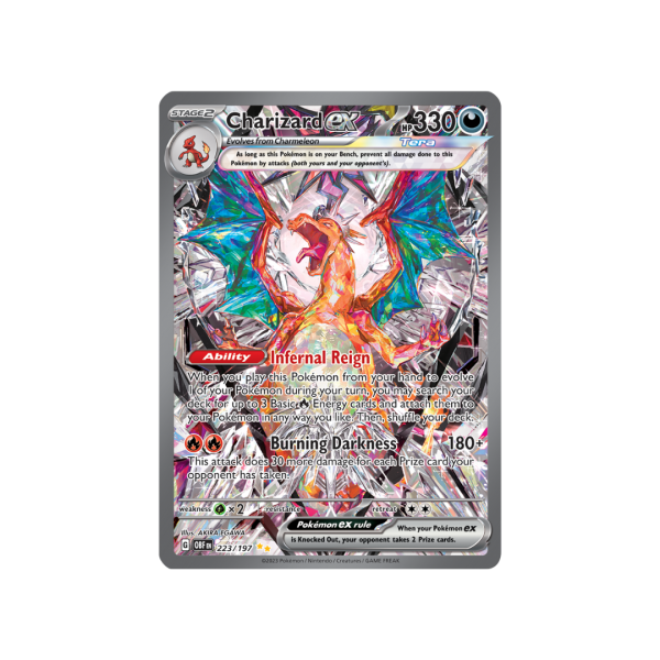 Cahrizard EX 233/197 - Scarlet & Violet Obsidian Flames