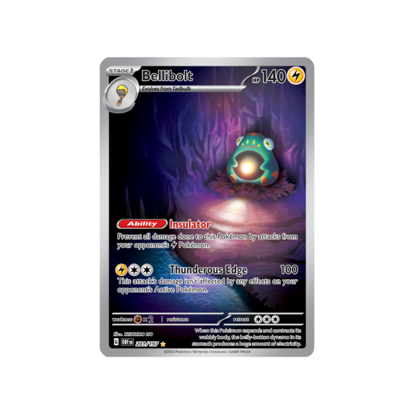 Bellibolt 201/197 - Scarlet & Violet Obsidian Flames