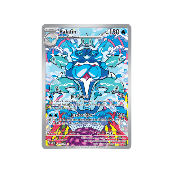 Palafin 200/197 - Scarlet & Violet Obsidian Flames