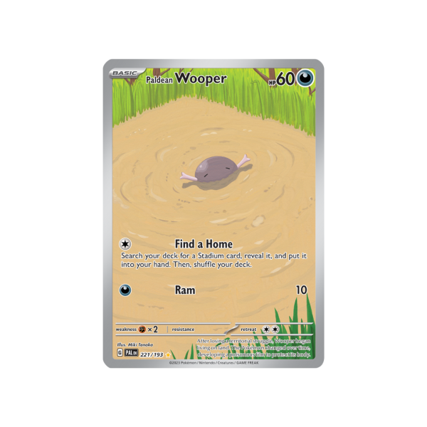 Paldean Wooper 221/193 - Scarlet & Violet Paldea Evolved