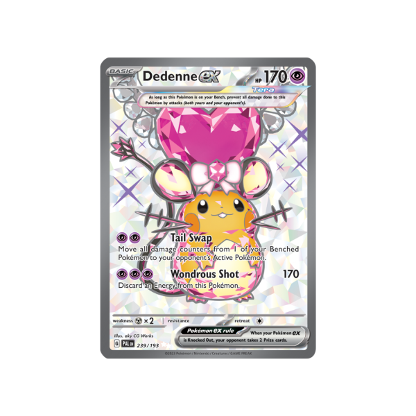 Dedenne ex 239/193 - Scarlet & Violet Paldea Evolved