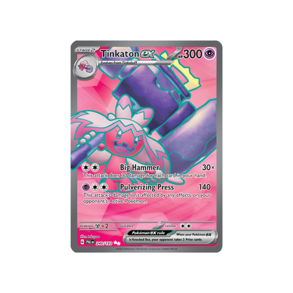 Tinkaton ex 240/193 - Scarlet & Violet Paldea Evolved