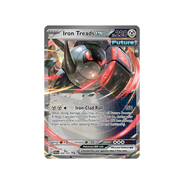 Iron Treads EX  066/091 - Scarlet & Violet Paldean Fates