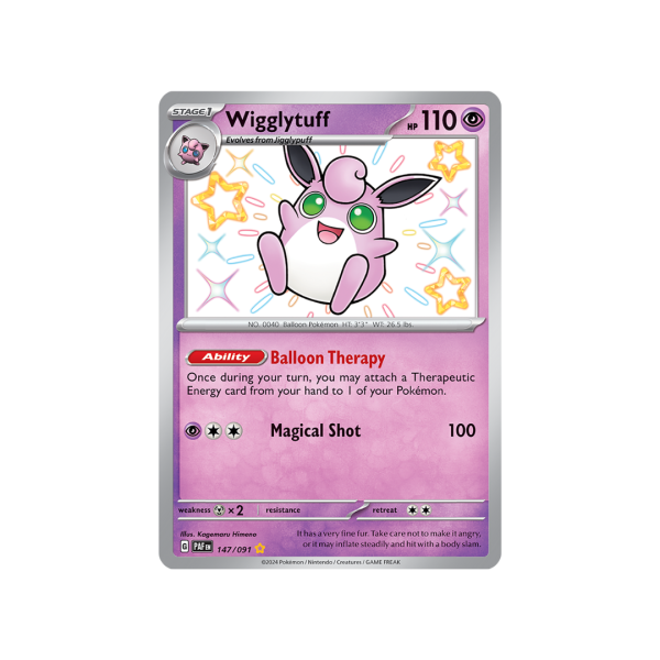 Wigglytuff 147/091 - Scarlet & Violet Paldean Fates