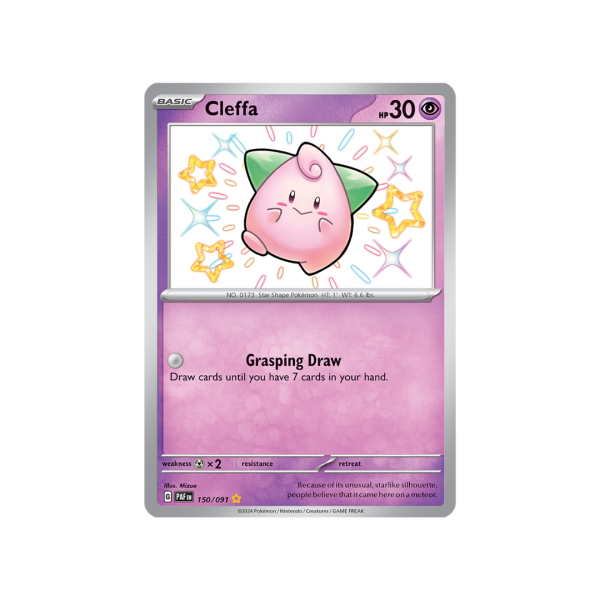 Cleffa 150/091 - Scarlet & Violet Paldean Fates