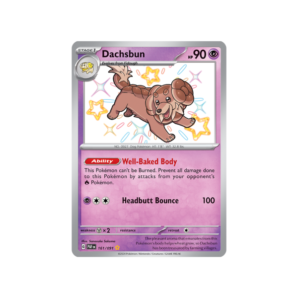 Dachsbun 161/091 - Scarlet & Violet Paldean Fates