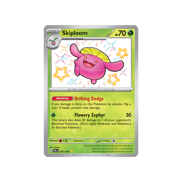 Skiploom 097/091 - Scarlet & Violet Paldean Fates
