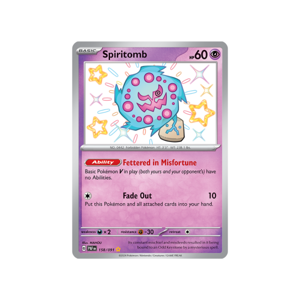 Spiritomb 158/091 - Scarlet & Violet Paldean Fates