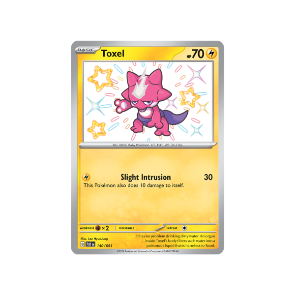 Toxel 140/091 - Scarlet & Violet Paldean Fates