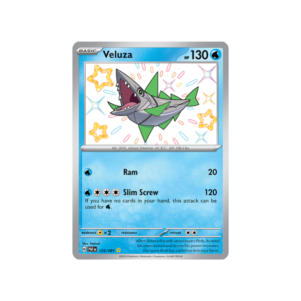 Veluza 125/091 - Scarlet & Violet Paldean Fates