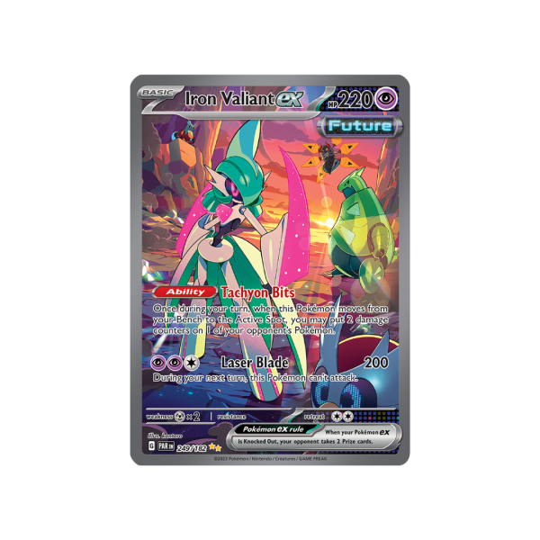 Iron Valiant EX 249/182 - Scarlet & Violet Paradox Rift