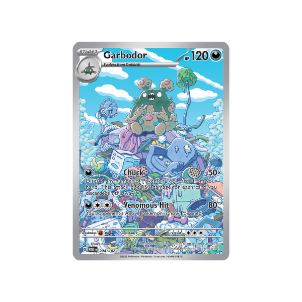 Garbodor 204/182 - Scarlet & Violet Paradox Rift