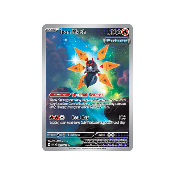 Iron Moth 187/182 - Scarlet & Violet Paradox Rift