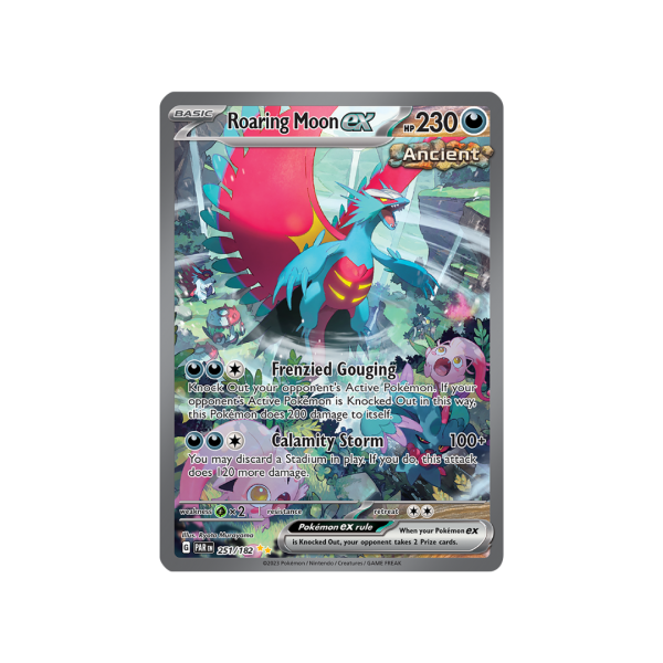 Roaring Moon ex 251/182 - Scarlet & Violet Paradox Rift