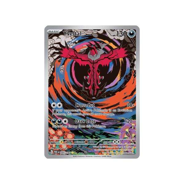 Yveltal 205/182 - Scarlet & Violet Paradox Rift