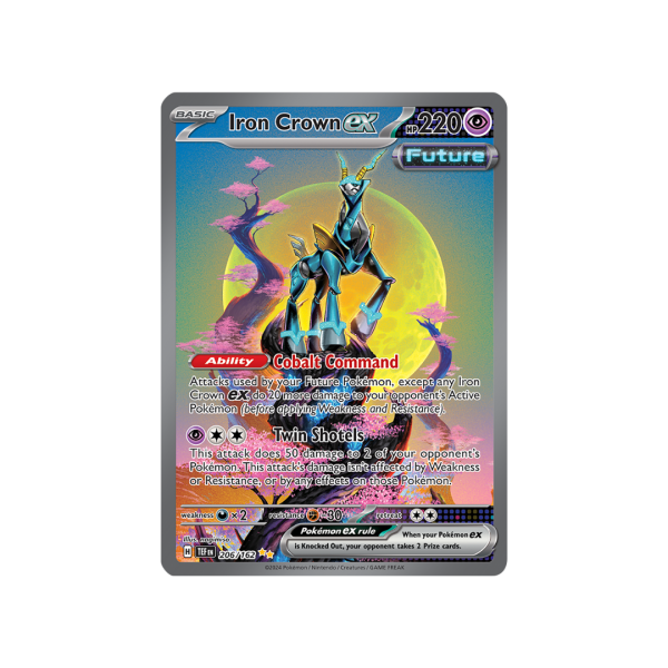 Iron Crown ex 206/162 - Scarlet & Violet Temporal Forces