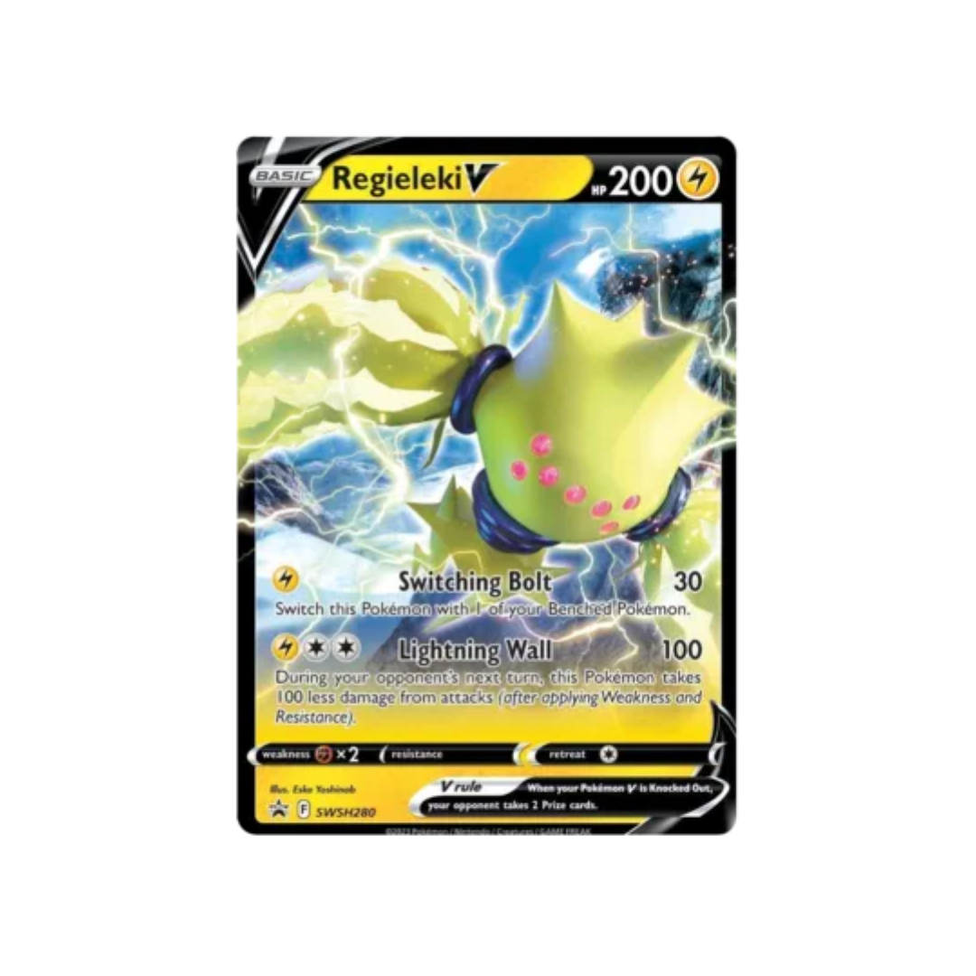Regieleki V SWSH280 - Sword & Shield Black Star Promo