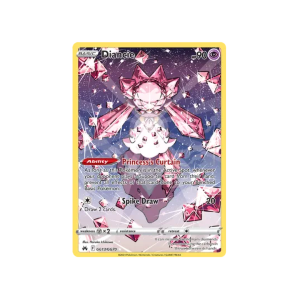 Diancie GG13/GG70 - Sword & Shield Crown Zenith Galarian Gallery