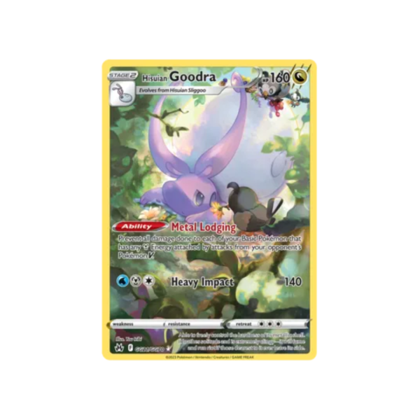 Hisuian Goodra GG21/GG70 - Sword & Shield Crown Zenith Galarian Gallery