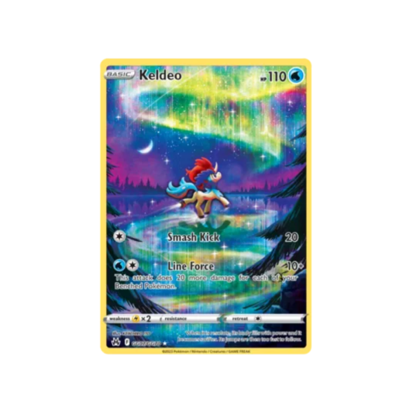 Keldeo GG07/GG70 - Sword & Shield Crown Zenith Galarian Gallery
